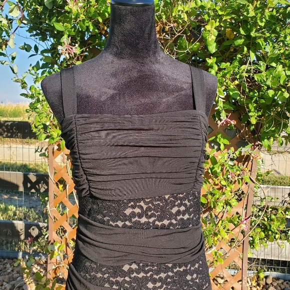 En Focus Studio Black Lace Women's Dress Size 12 NWOT - Picture 4 of 11